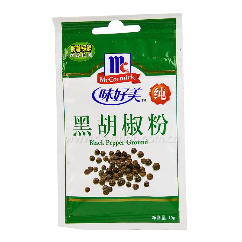 味好美黑胡椒粉10g/包