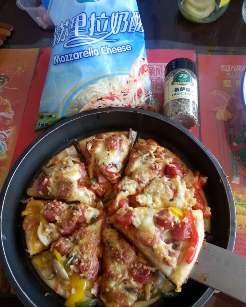 自制奢侈的PIZZA